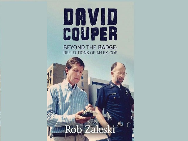 Book cover of Beyond the Badge shows David Couper and author Rob Zaleski.